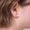 Shine Rose Pearl Earrings Elspee501
