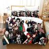 Anime Printed My Hero Academia 3D Duvet Cover Bedding Set Comforter Linen Pillowcases Home Decor Single Double Twin King Queen