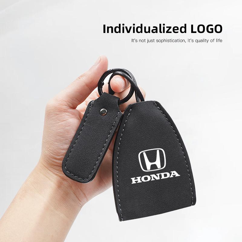 Leather Key Wallet Car Key Bag Multi Function Key Case For Honda Civic FIT Accord Prelude CRV 5th City CRZ CRX Jazz HRV Odyssey TO0