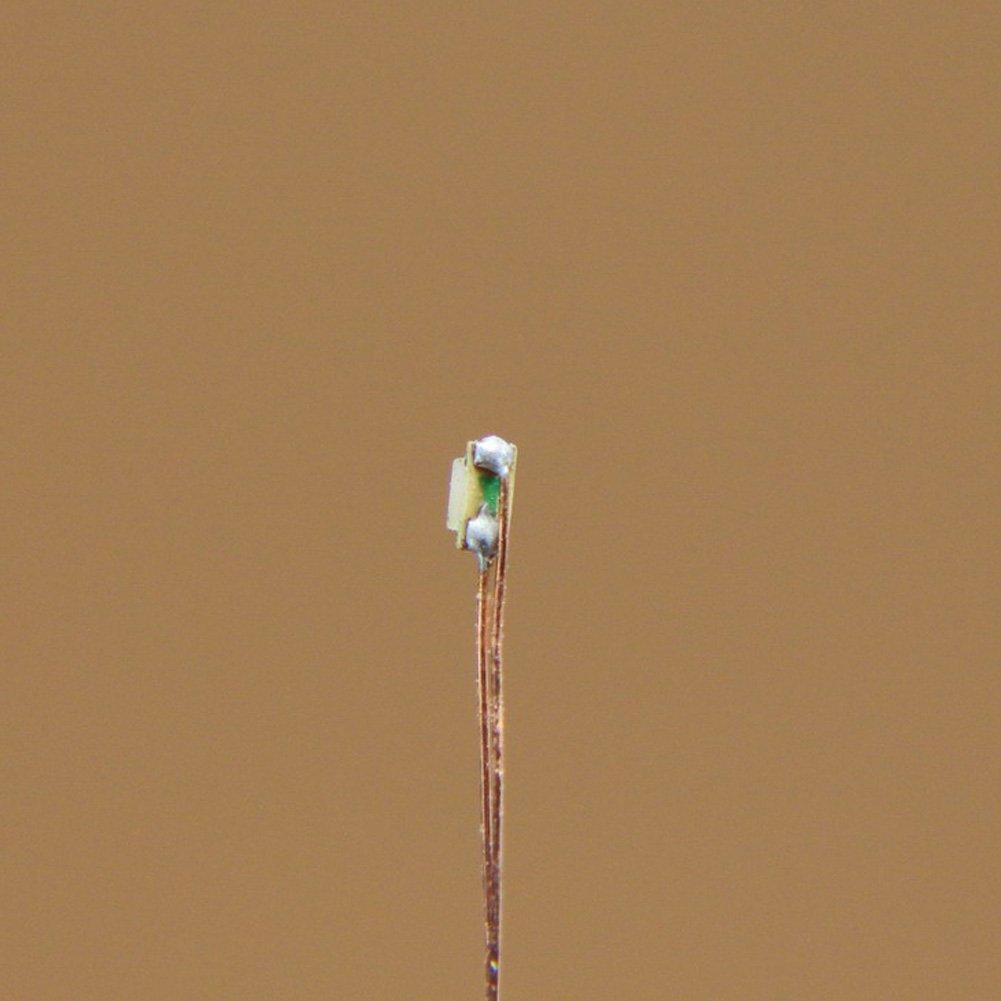 Miniature SMD 0603 Chip with Copper for Model and Dioramas LEDs, Red, 20-Pack, 0.1mm Wire, Trains, Railways, Buildings,