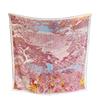 NINA SOLOR Pearl Sugar Silk Wool Square Scarf