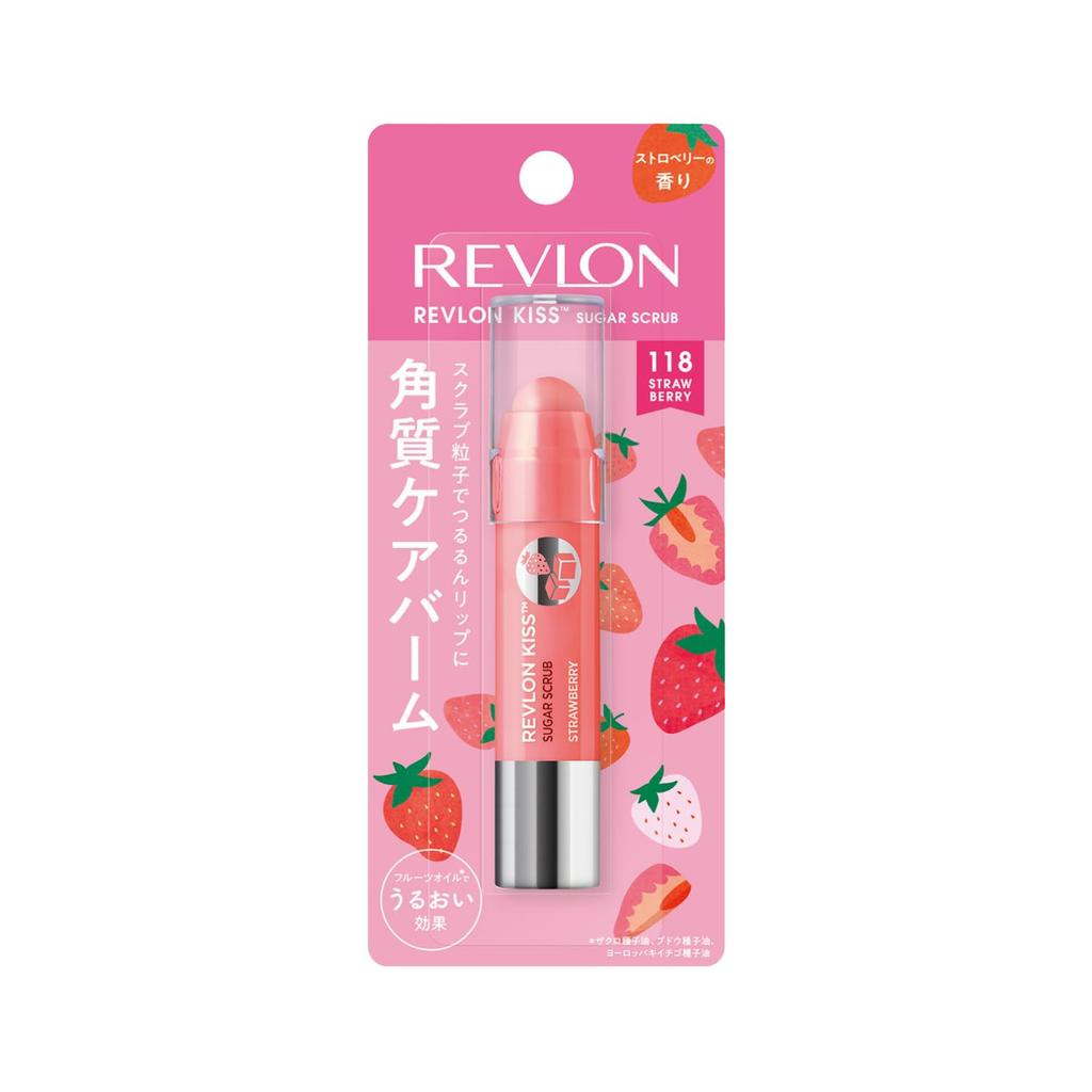 Revlon Kiss Сахарный скраб для губ [Все 7 видов] Отшелушивающее средство для ухода за губами