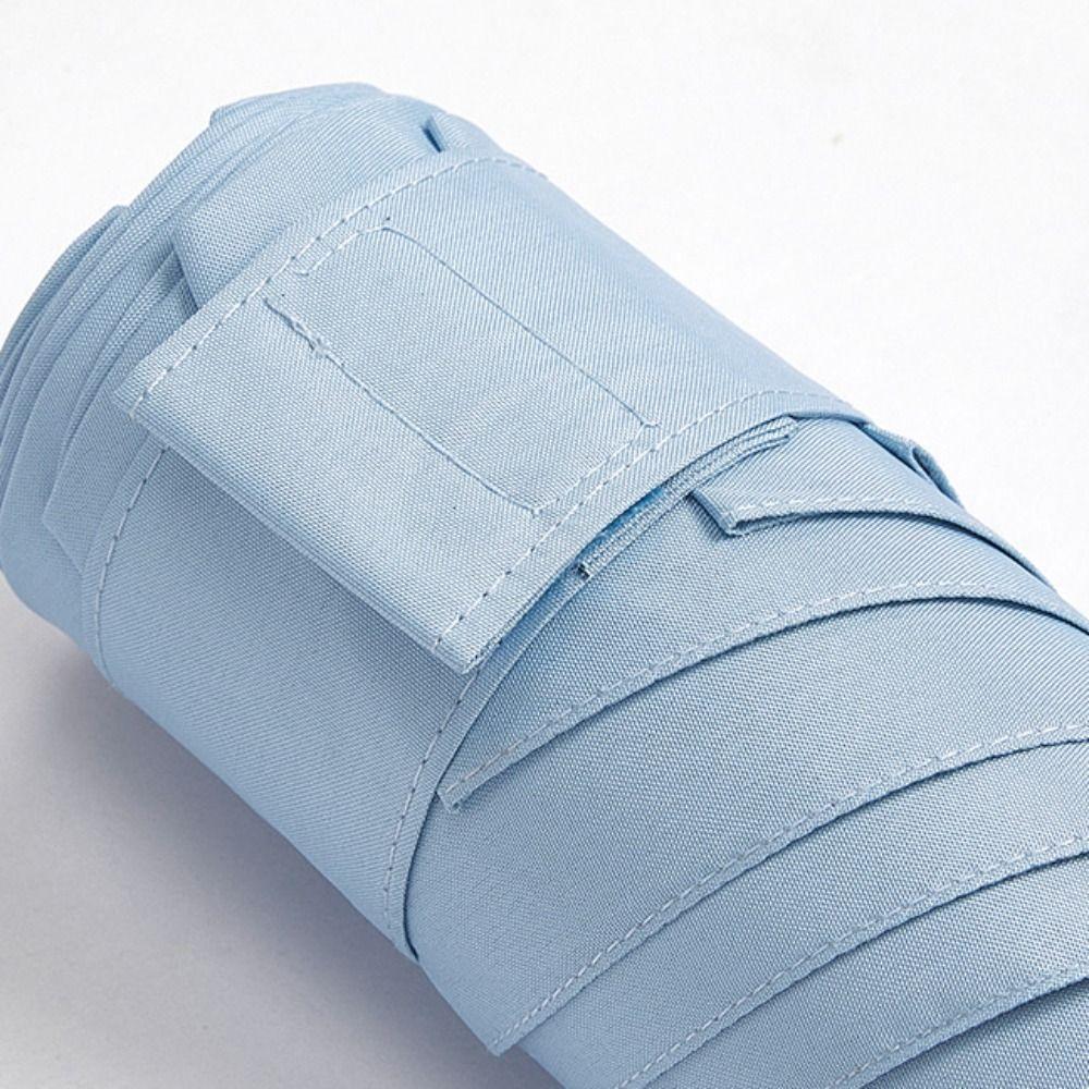 Ultraviolet Protection Pocket Parasol Folding Sun Shade Umbrella Pocket Rain Umbrella  Summer