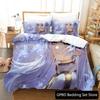 3D Print Anime Frieren Comfortable Duvet Quilt Cover Pillowcase Bedding Set Children Bedroom Decoration Home Textile