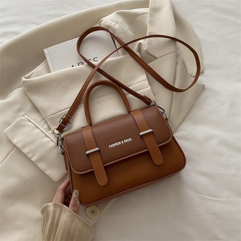 New Niche Design Box Bag Trendy Versatile Shoulder Bag Fashion Messenger Bag Premium Texture Portable Small Square Bag
