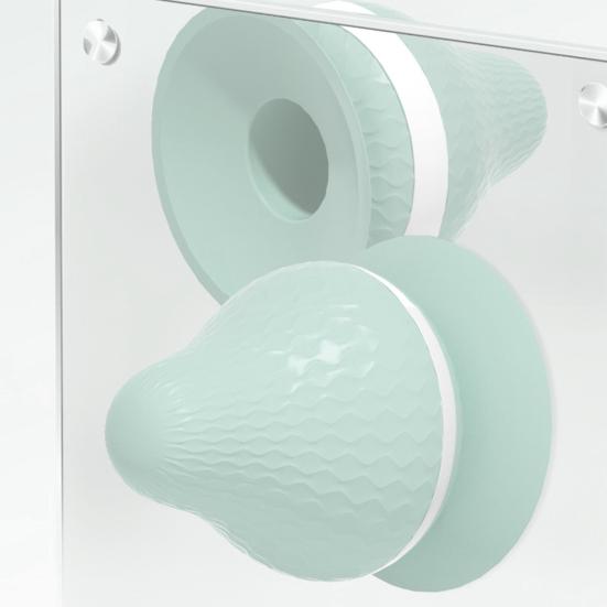 Толкатель триггерной точки с присоской, компактный размер, облегчение мышечной боли, напряжение, силиконовый массажный шарик для фасции для мужчин и женщин