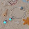 Copper Luminous Elf Glass Insect Planet Wish Bottle Pendant Fit Original Bracelet Diy Jewelry Original Design