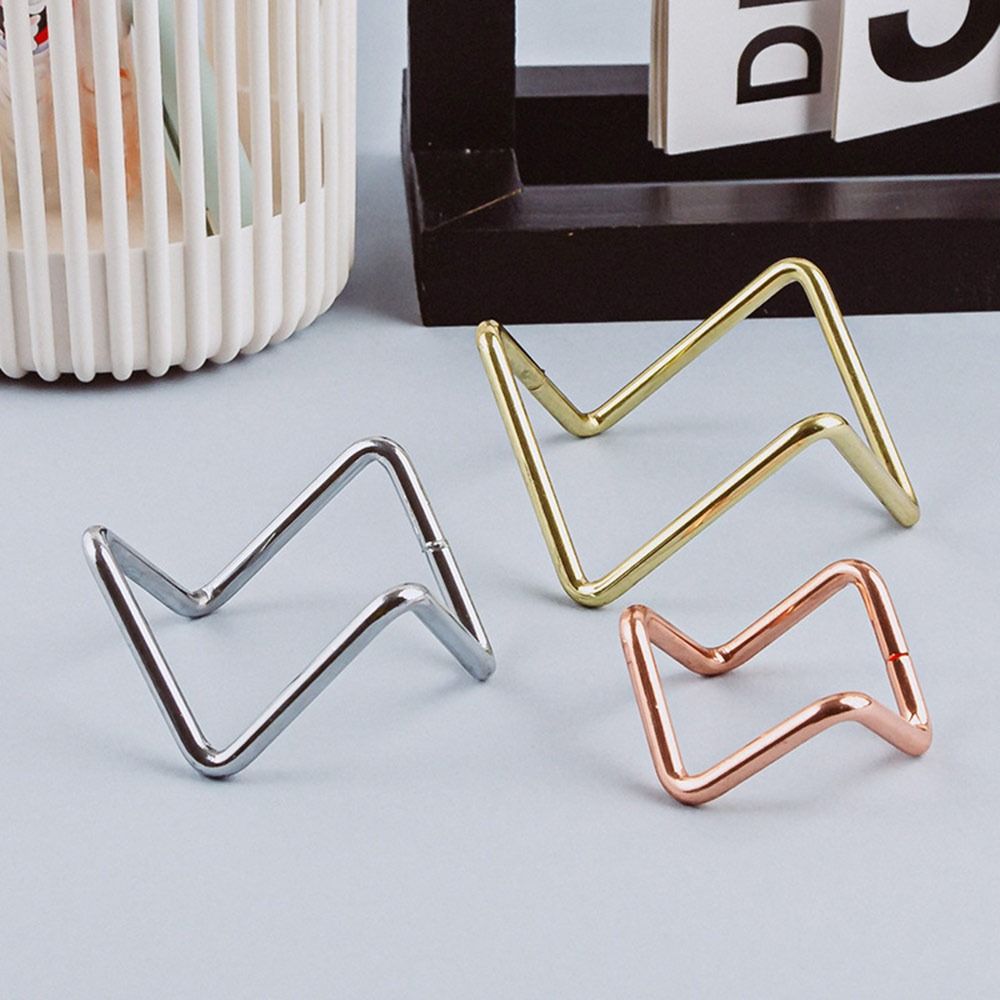 Photography Props Glass Sphere Holder Metal Minerals Relics Rocks Support for Home Decoration