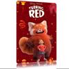 1 шт. Металлический настенный декор Pixar's Turning Red - 20,32x30,48 см Яркий праздничный декор с красной пандой и персонажем, прочный железный I