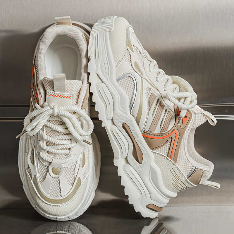 Модные кроссовки на платформе со шнуровкой для мужчин, черные, для ходьбы, тренировок, спортивная обувь для мужчин, кроссовки для зала, показы, релизы, кеды