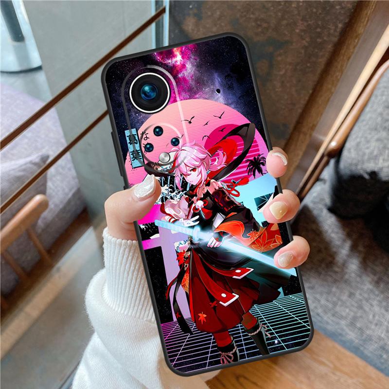 Genshin Impact Каэдэхара Казуха Для Honor Magic 7 Lite 5 6 8 Pro Чехол Обложка Для Honor 200 400 50 70 90 X8a X8b X9a X9b X9c