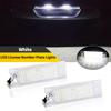2 шт. Супер яркий светодиодный фонарь номерного знака для Alfa Romeo 147 156 159 166 Brera Giulietta Fiat 500L Grande Punto 188 Evo