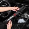 WDM2 2Pcs Car Seat Gap Filler Strip Soft Pads Leather Car Styling Spacer For Honda Civic Accord Fit Jazz Pilot CRV Odyssey Passport