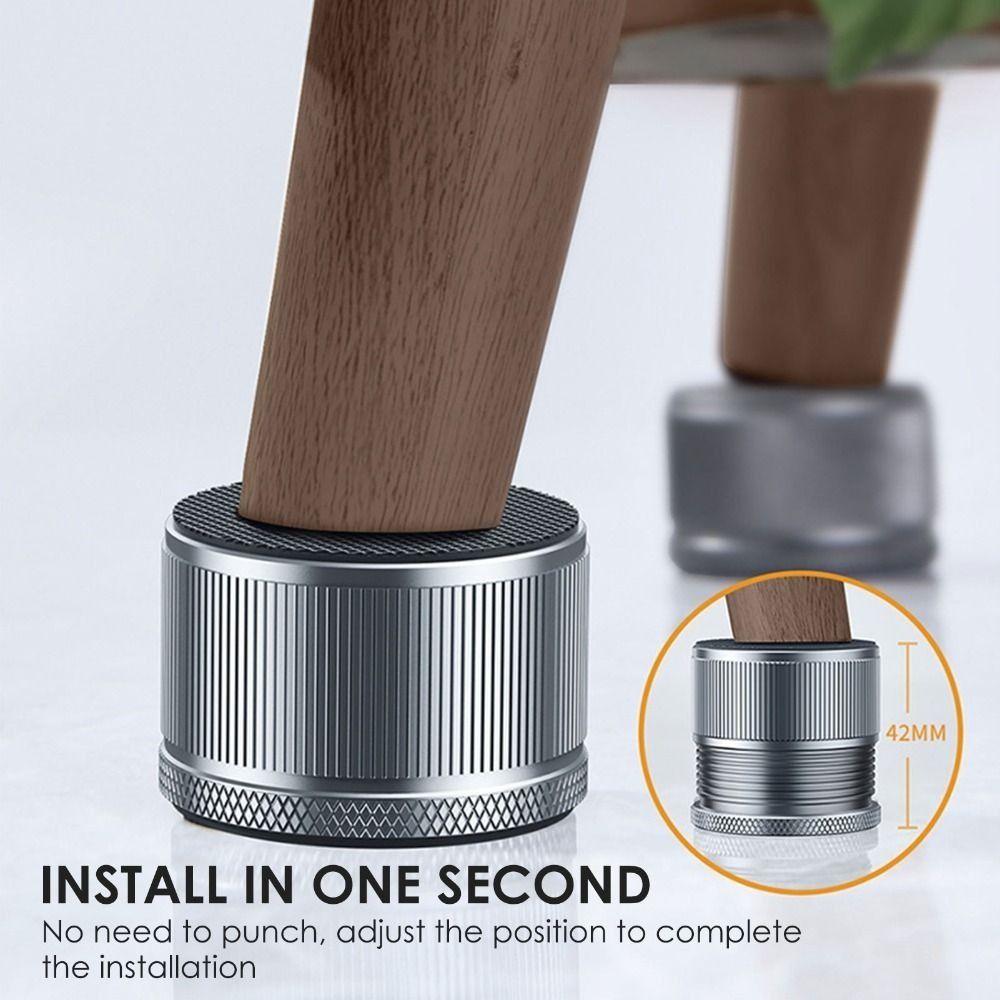 Anti Slip Furniture Risers Shock Proof Shock Proof Pad Sofa Table Adjustable Risers  Dining Chair