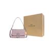 New COACH Tabby Denim With Leather Messenger Bag Crossbody Bag Shoulder Bag Women's Pink CJ854-LHPPU