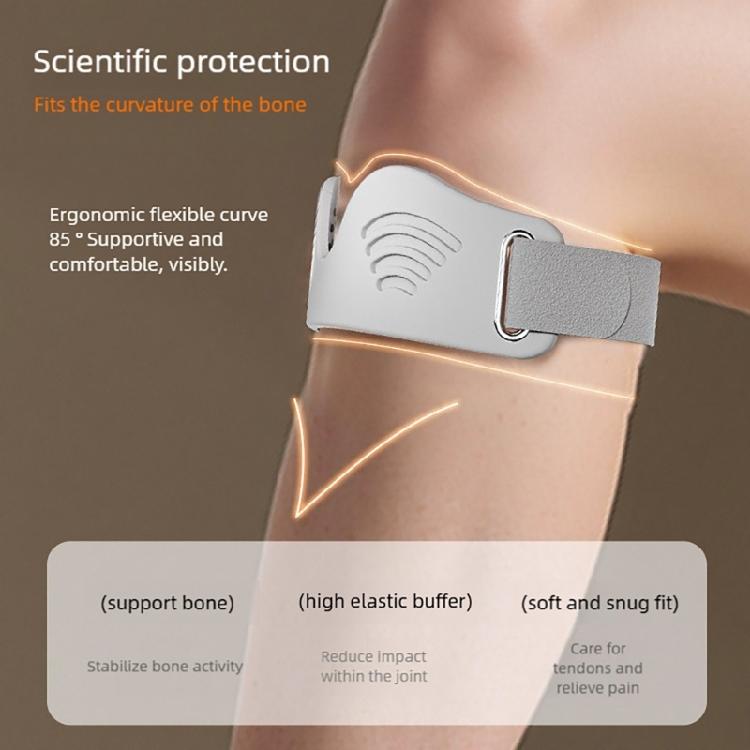 Silicone Patella Knee Support Strap Adjustable Breathable Patella Protectors Light Weight Sport Knee Brace for Women Men