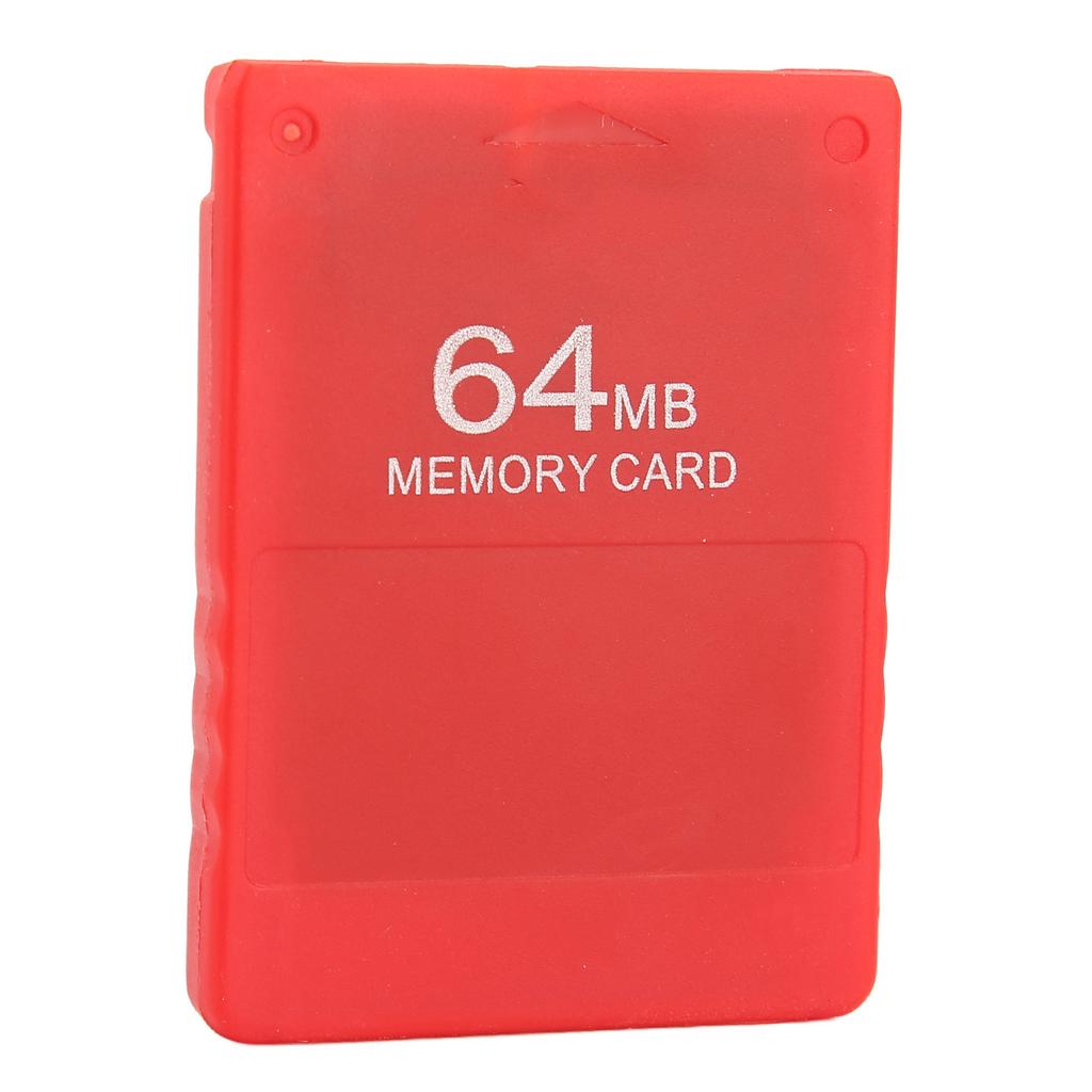 For PS2 64MB Memory Card High Speed Game Memory Card Supports All Games and FMCB1.966Red