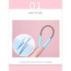 Facial Hair Remover Spring,Threading Hair Removal Removes Hair ,Epilator Stick and Eyebrow Shaping Razor,Cleaning Epilator Stick Beauty Tool