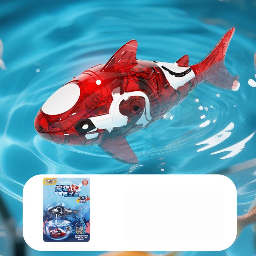 Swinging Electric Pet Fish Plastic Realistic Toy Fish Realistic Swinging Shark Toy Home Decoration