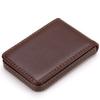 PU Leather Thermal Dye Sublimation Card Case DIY Magnetic Business Card Box  Men Gift