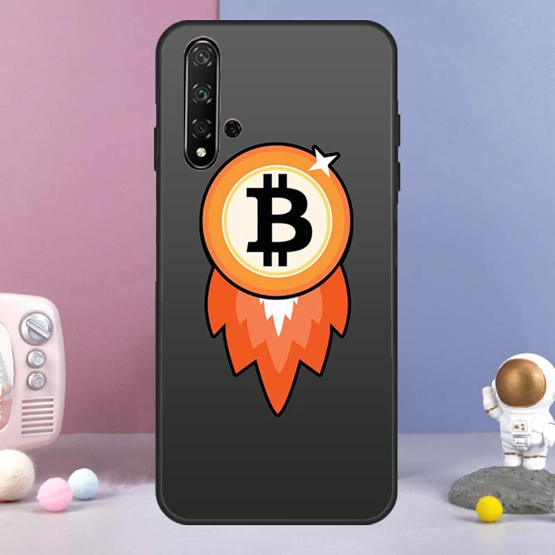 BTC Bitcoin Для Huawei Nova 7i 8i 11i 12i 12s Y73 Y70 Y90 Y60 Y72 Y61 Y91 9 10 SE P30 Pro P40 Lite Чехол