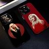 Чехол для телефона B-Bebe Rexha Singer для iPhone17 16 15 14 13 12 Pro Max Серый Черный Матовый Лазерный Металлик Аврора Funda