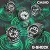 Casio Мужские G-SHOCK GA-700HD-8AJF [серия G-SHOCK HIDDEN GLOW] круглые часы серая смола