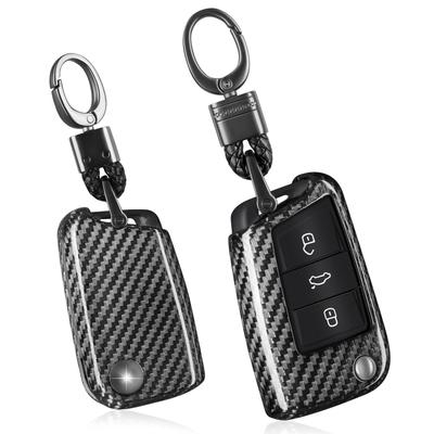 T-carbon Чехол для ключа Golf 7, Чехол для ключа Volkswagen, Golf 7, Mk7, Polo, Passat, Jetta,