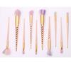 10pcs Female Unicorn Makeup Brushes Set Thread Contour Eyeshadow Powder Brush