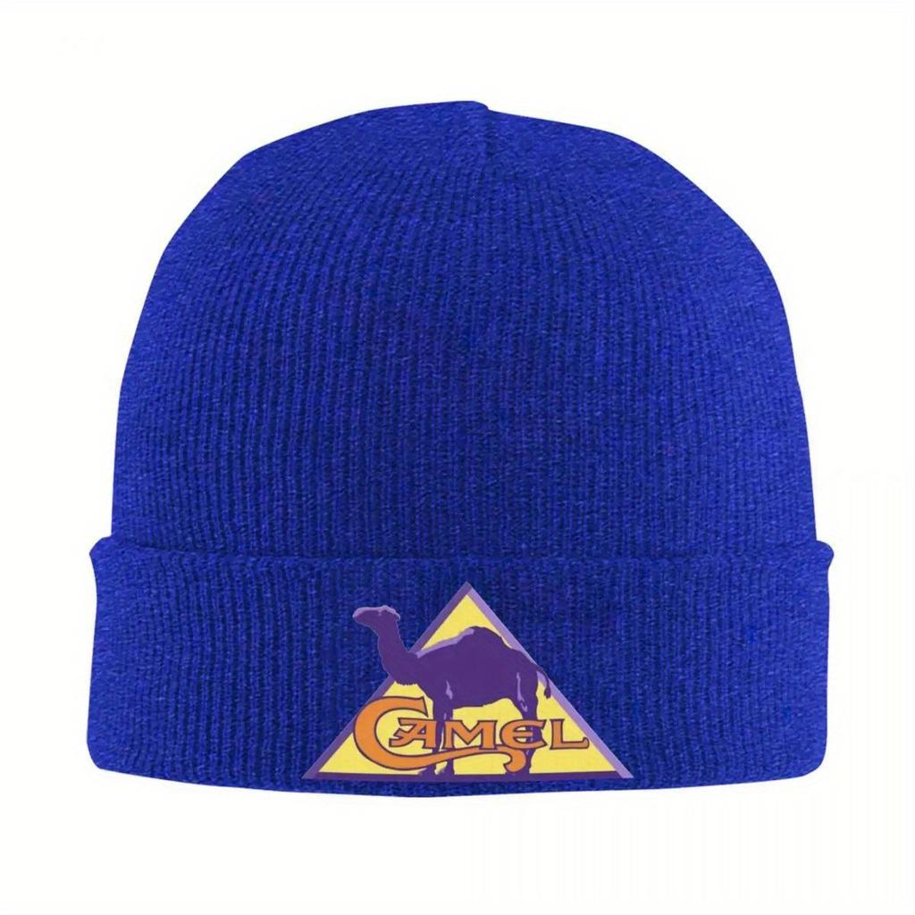 Графические хипстерские шапки-бини Camel Cigarettes Вязаная шапка Наружный головной убор Взрослые Унисекс Кепки Осень Индивидуальные Милые шапки-бонни Подарок