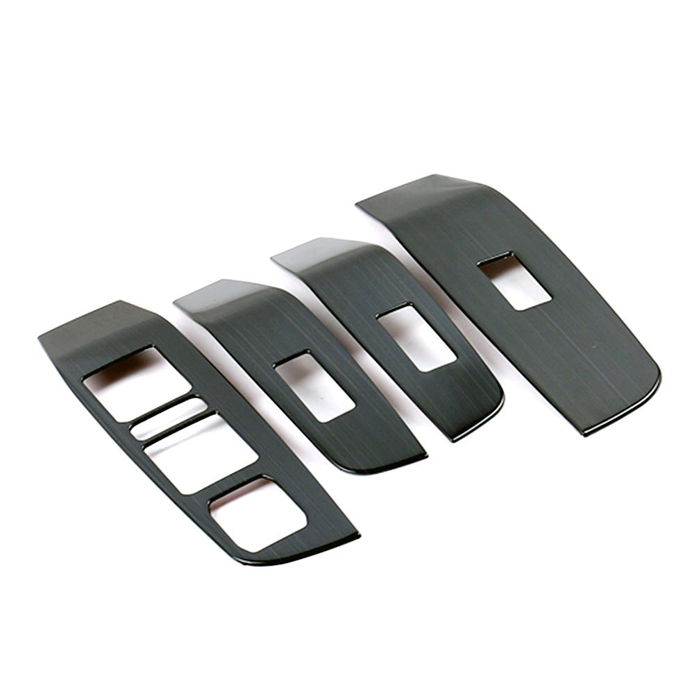 Для Haval F7 F7X 2018-2024 Автоматический переключатель стеклоподъемника Панель Отделка Нержавеющая сталь Декоративные детали интерьера Рама Молдинги Аксессуары