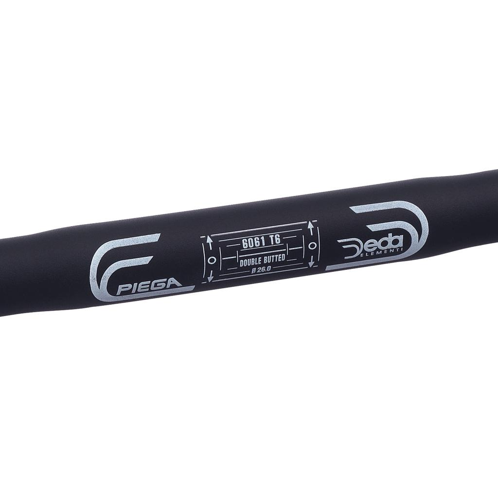 DEDA PIEGA RHM BLK Drop Handlebars 26.0/460