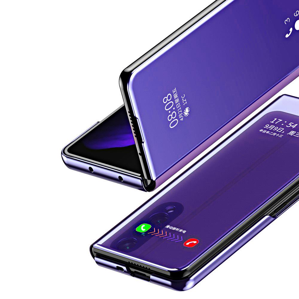 Samsung Galaxy Z Fold3 5G Clear View Case, Purple
