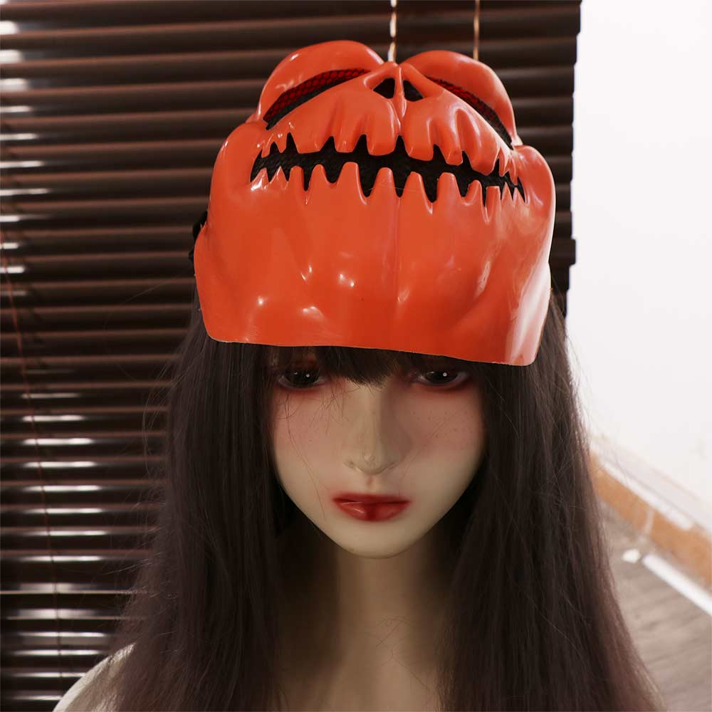 Creativity Scary Pumpkin Mask Spooky Terrifying Cosplay Mask Scary Party Mask Haunted House