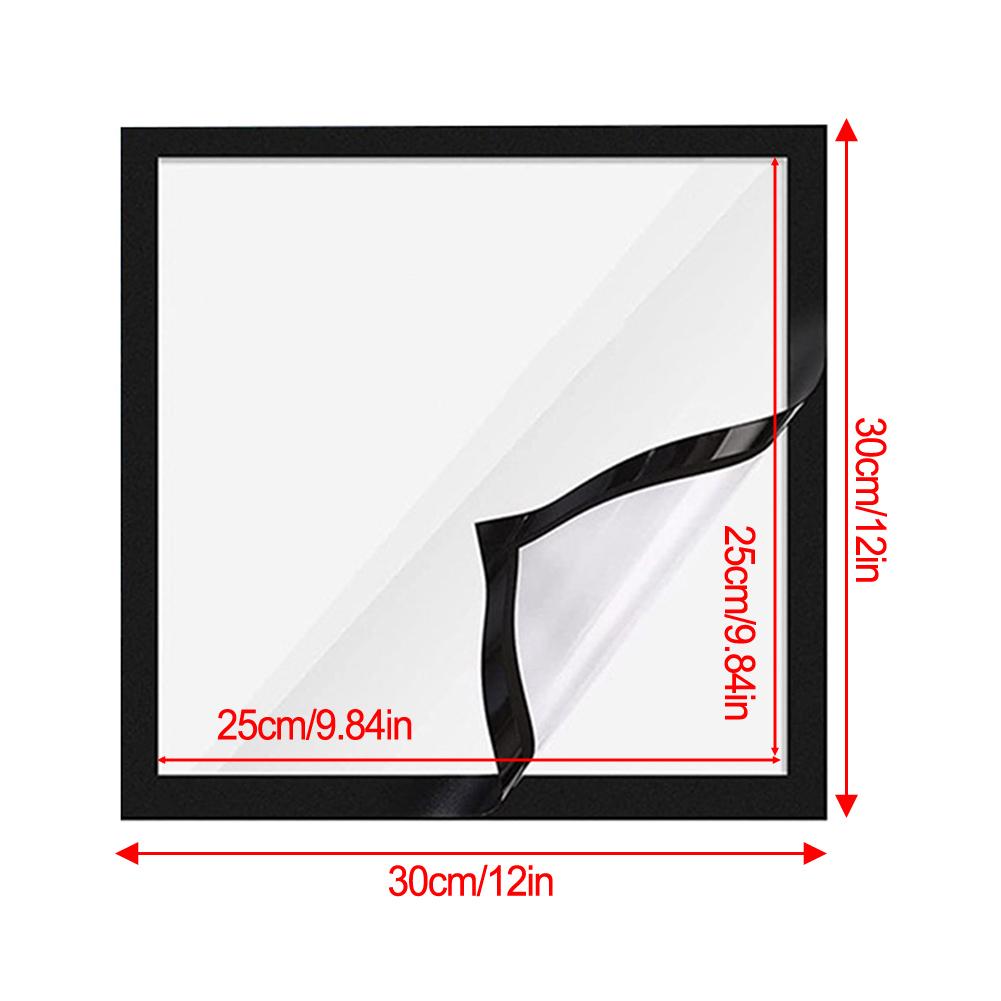 Рамка для рисования 12*12 дюймов, черный ПВХ, стильный и практичный