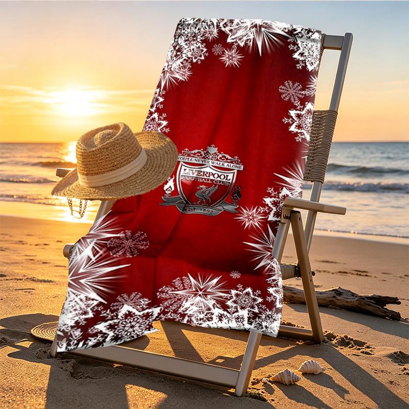Football team.C Print Beach Towel Design, Soft, Lightweight. for Home Bathroom, Spa, Pool, Yoga, Surfing, Camping, Gift for Family, Friend