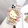 JZ3 Love Hello Kitty Прозрачный чехол для Samsung A04 A14 A23 M33 M53 Realme 10 9 C35 C55 VIVO Y02 X80 Infinix Hot 30 Note 11 Tecno Spark 8P Pro