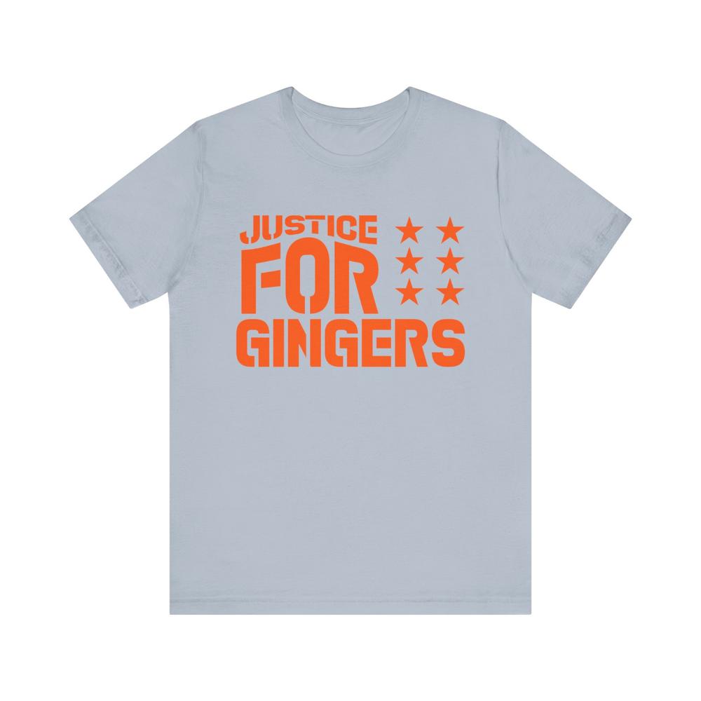 Gingers TShirt Justice For Ginger Tshirt Irish TShirt Irish Ginger TShirt