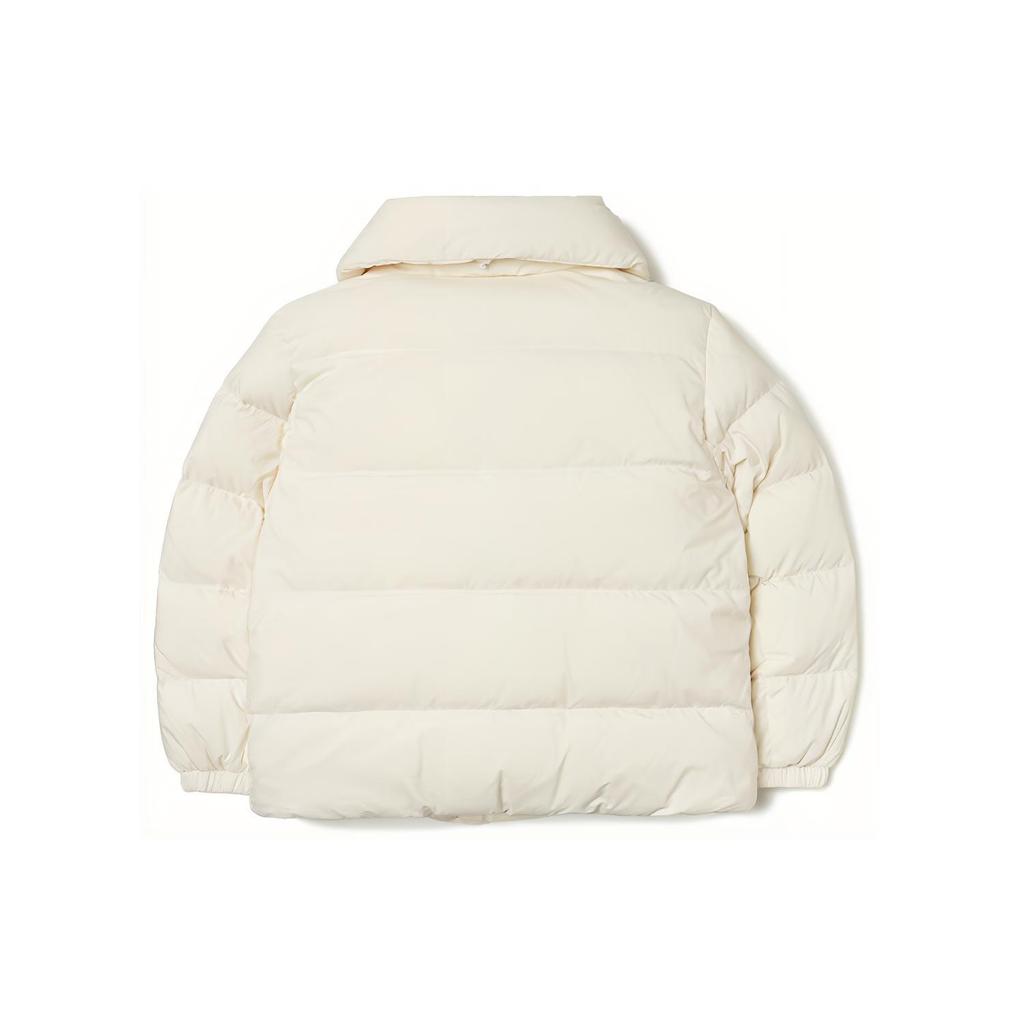 New MLB New York Yankees Down Jackets Women's Ivory White 3FDJW0216-50IVS