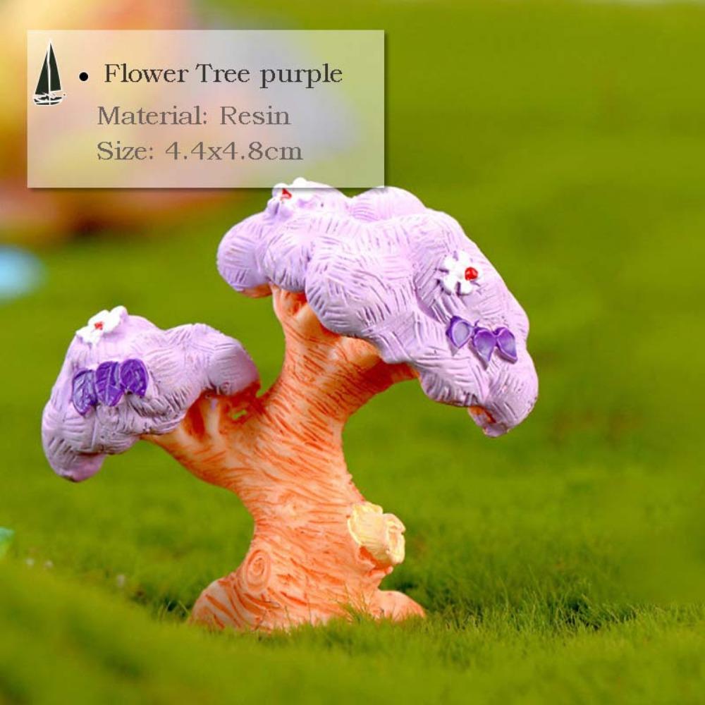 Vintage Decorative Figurines Mini House Water Fountains Flowerpot Fairy Garden Miniatures/Terrarium Pet Home Decor Ornaments DIY