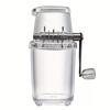 Manual Ice Crusher Tabletop Snow Cone Ice Shaving Machine Hand Crank Household
