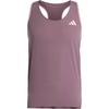 Майка для бега Adizero, быстросохнущий спортивный жилет без рукавов, мужские топы, серый, фиолетовый IW6636