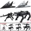Вторая Мировая Война Военный MOC Строительный Блок Солдат Печатный Оружейный Кейс Стойка Дрон Обезвреживание Бомбы Миномет Гатлинг Максимальное Оружие DIY Игрушка Подарок K046