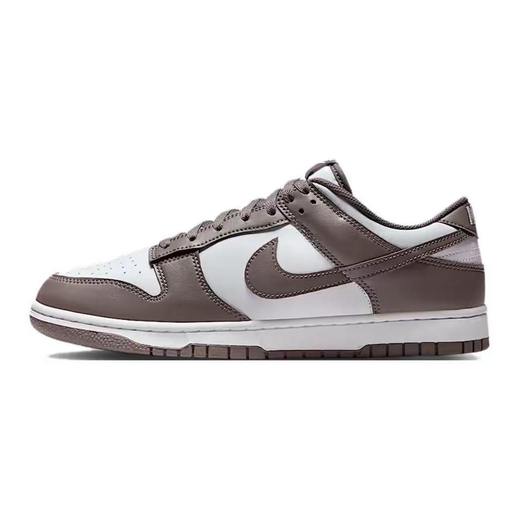 Nike Кроссовки Dunk Iris Butterfly Shadow Устойчивые к истиранию Дышащие Низкие Скейтбордические Мужские Розово-коричневые HF5441-111(Команда28-)