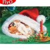 New Arrivals Diamond Embroidery Christmas 5D DIY Diamond Painting Cat Mosaic Full Square Animal Handmade Gift Decortion