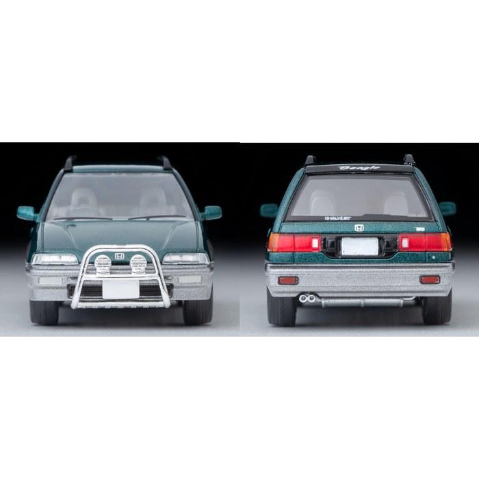 TOMYTEC Tomica Limited Vintage Neo LV-N293b Honda Civic Shuttle Beagle Green/Gray 1994 1/64