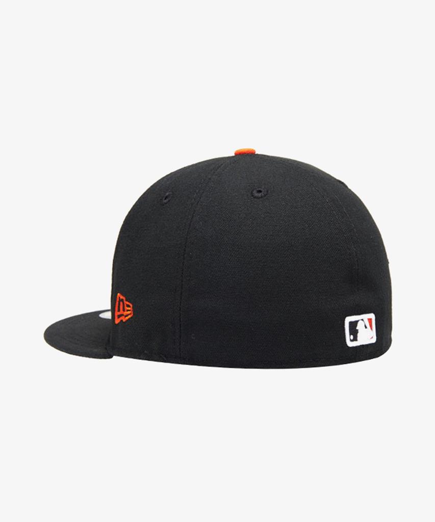 NEW ERA Mlb Authentic San Francisco Giants Fitted Cap Game Black