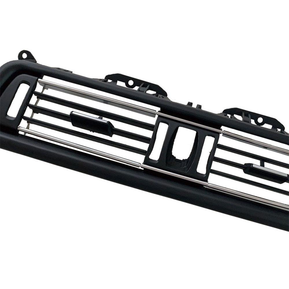 Для BMW 5 серии F10 F11 средний центр хромированная панель кондиционера AC вентиляционная решетка крышка 520i 525i 528i 530i 535i