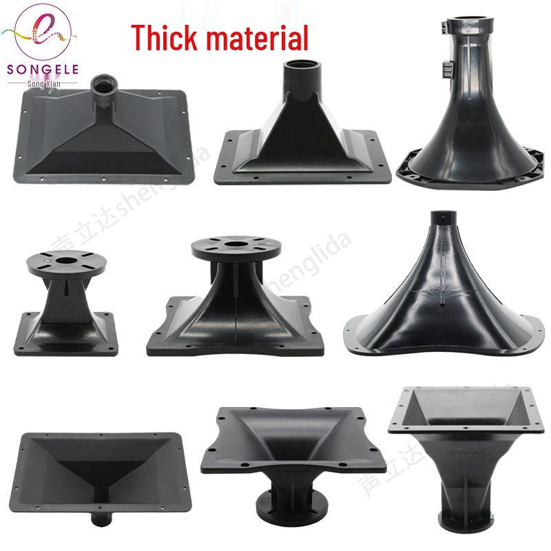 4-14 inch Speaker Tweeter Horn Driver Flat/Screw Mouth Plastic Horn