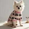 Flannel Dogs Clothes Christmas Winter Warm Sweater Pet Clothing Golden Retriever Dog Coats Sweatshirt Pets Puppy Pullover Vest